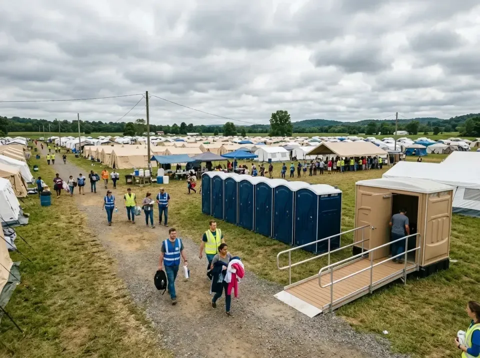 disaster-relief-camp-restrooms-010 — frequently asked questions, Dumpster & Portable Bathrooms Rental in Sylvania, OH